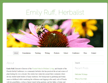 Tablet Screenshot of emilyruff.com